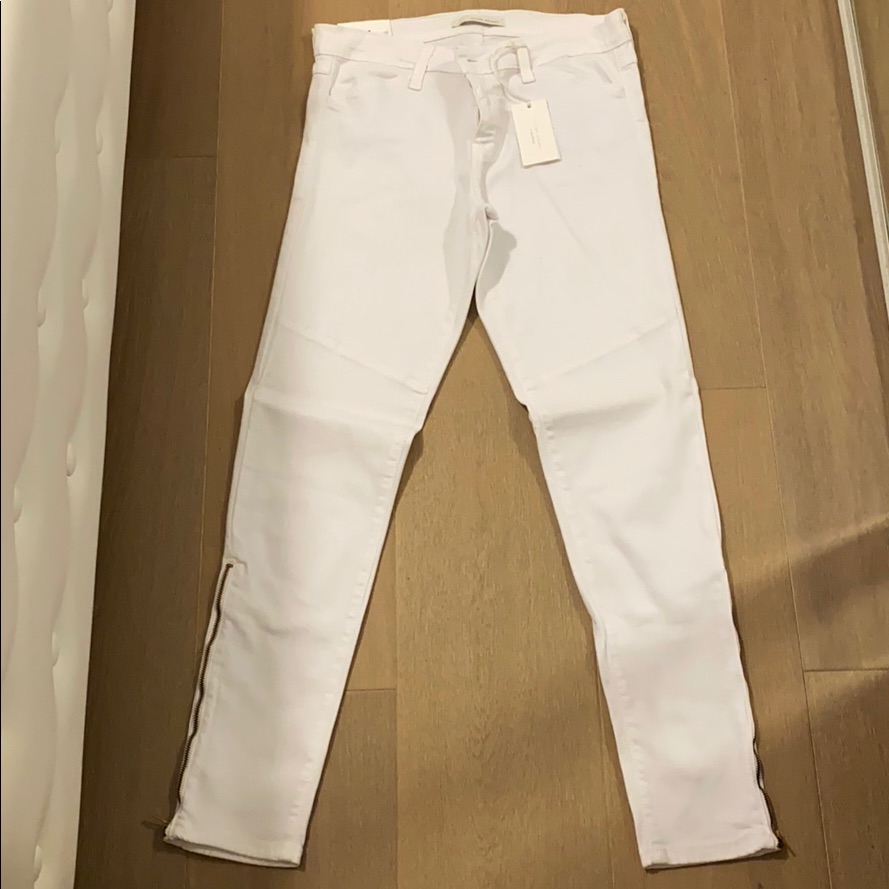 Brand New White Skinny Flying Monkey Jeans